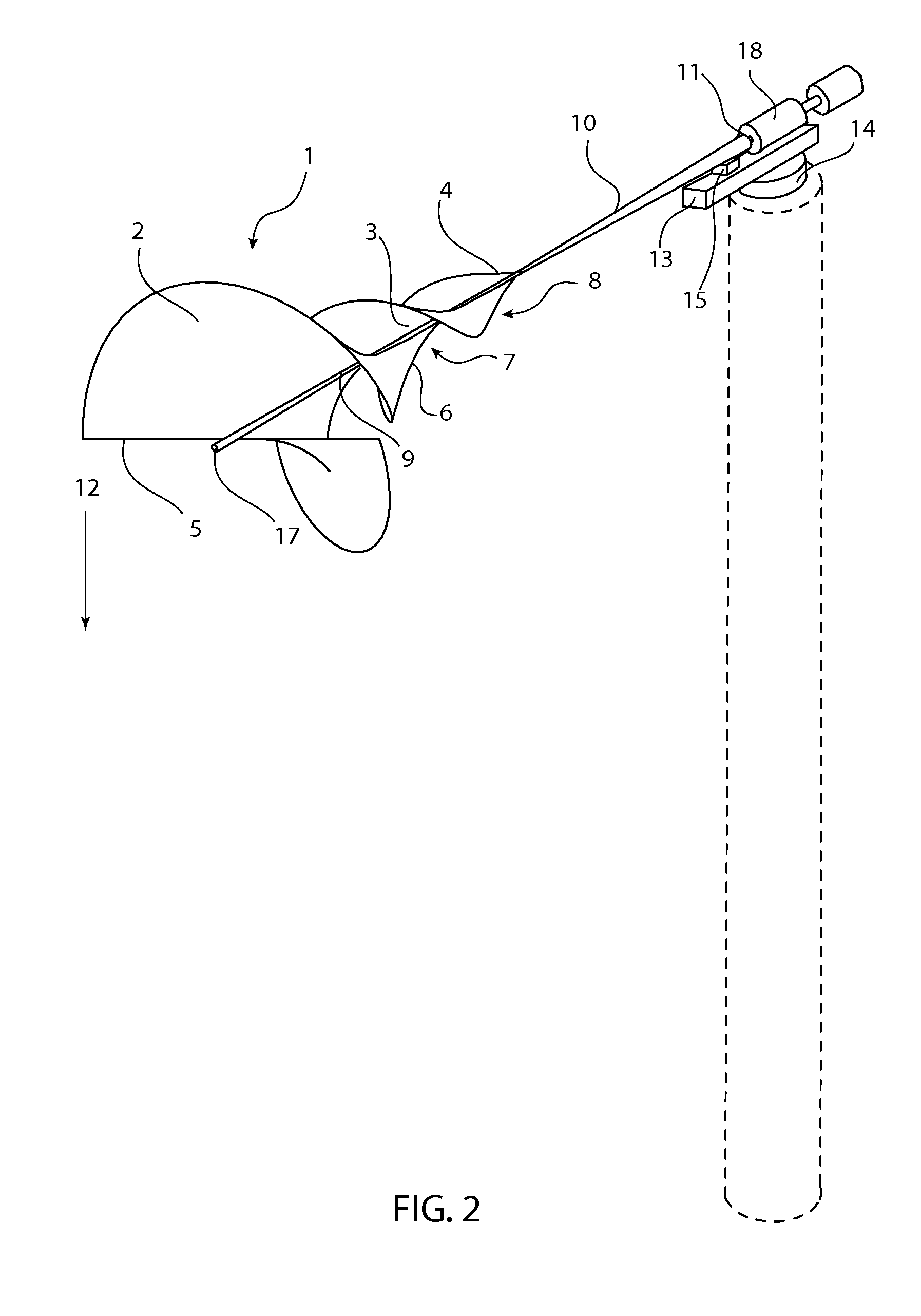 Horizontal Axis Logarithmic Spiral Fluid Turbine