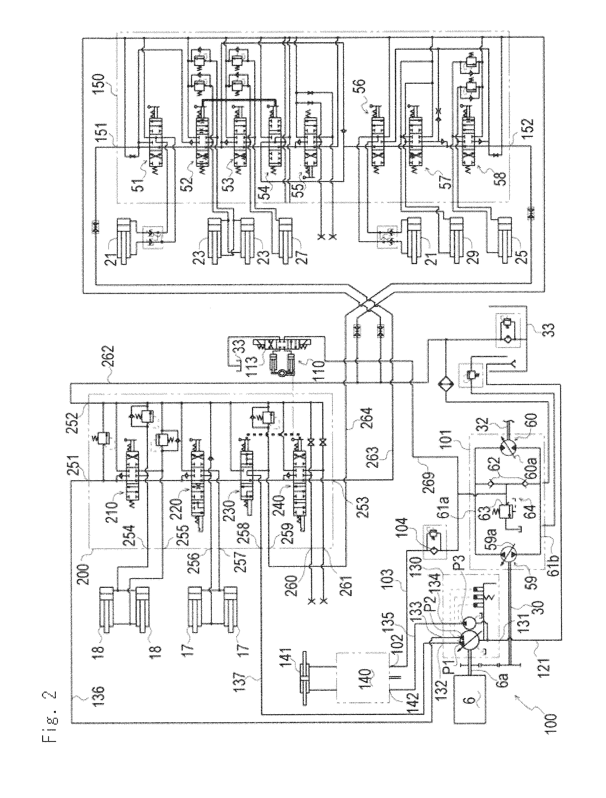 Selector valve operating mechanism for working vehicle