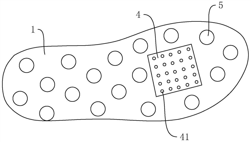 Odor-resistant casual shoes and preparation process thereof