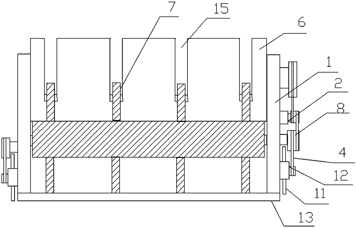 Quick sweet potato vine harvesting apparatus