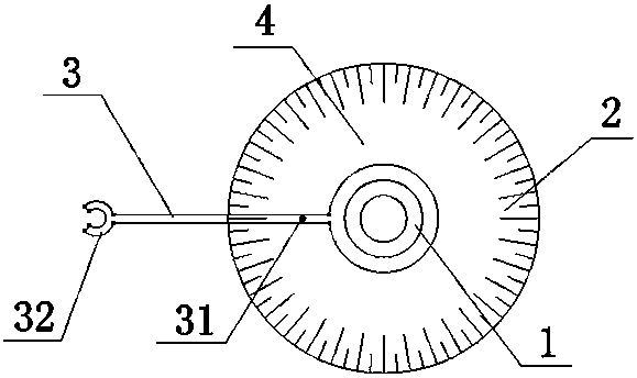 Device and processing method for fine processing of reinforcing cage with arbitrary pile diameter