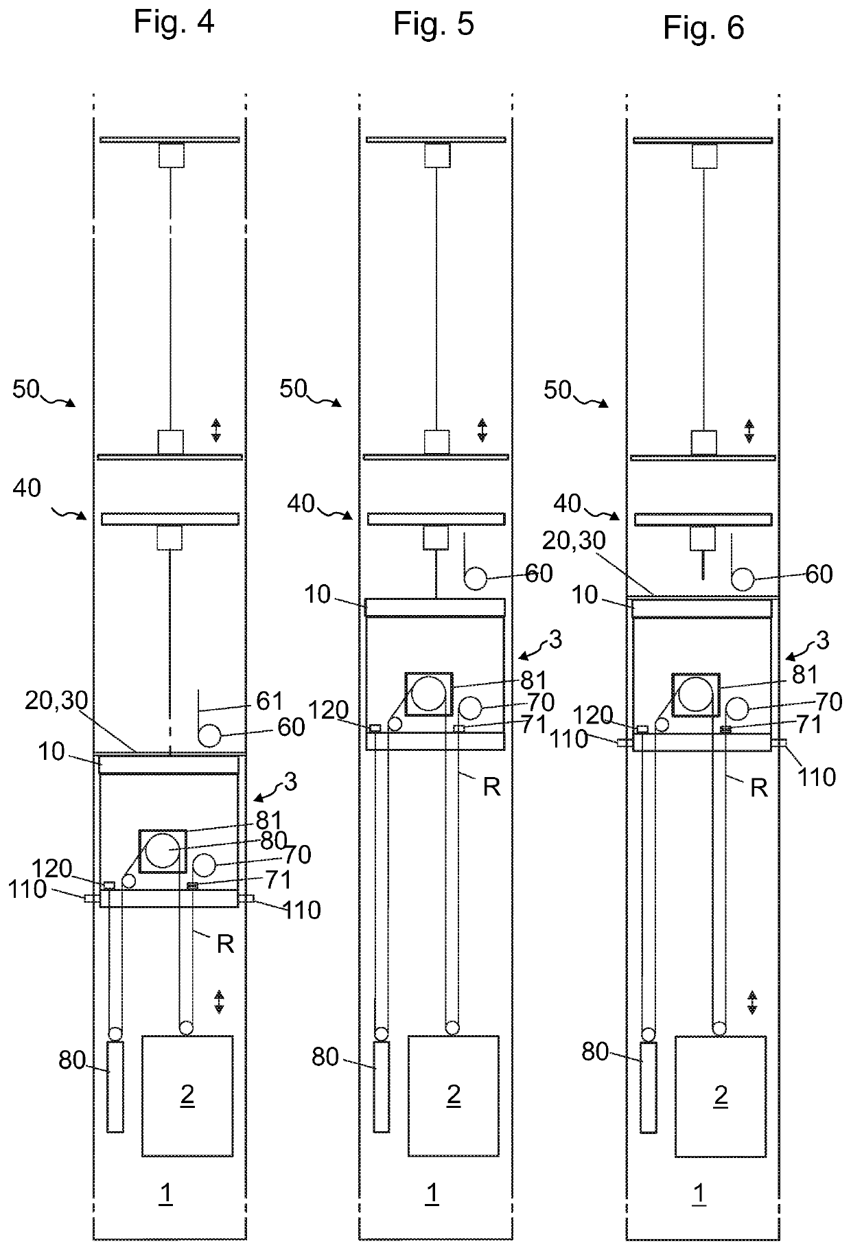 Elevator arrangement and method