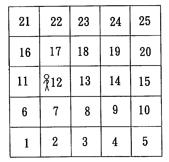 Method for fast calculating transmitting time and range of position information over internet