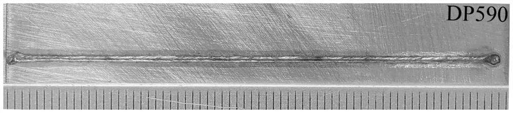 Preparation and welding method of intermediate layer composite powder for magnesium alloy steel laser welding