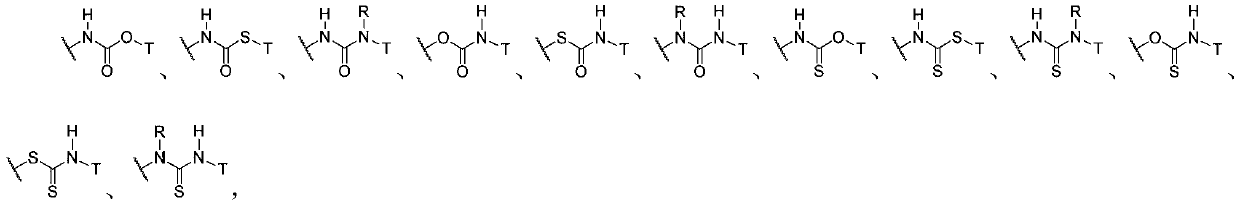 Force-induced responsive polymer with single hybrid network structure