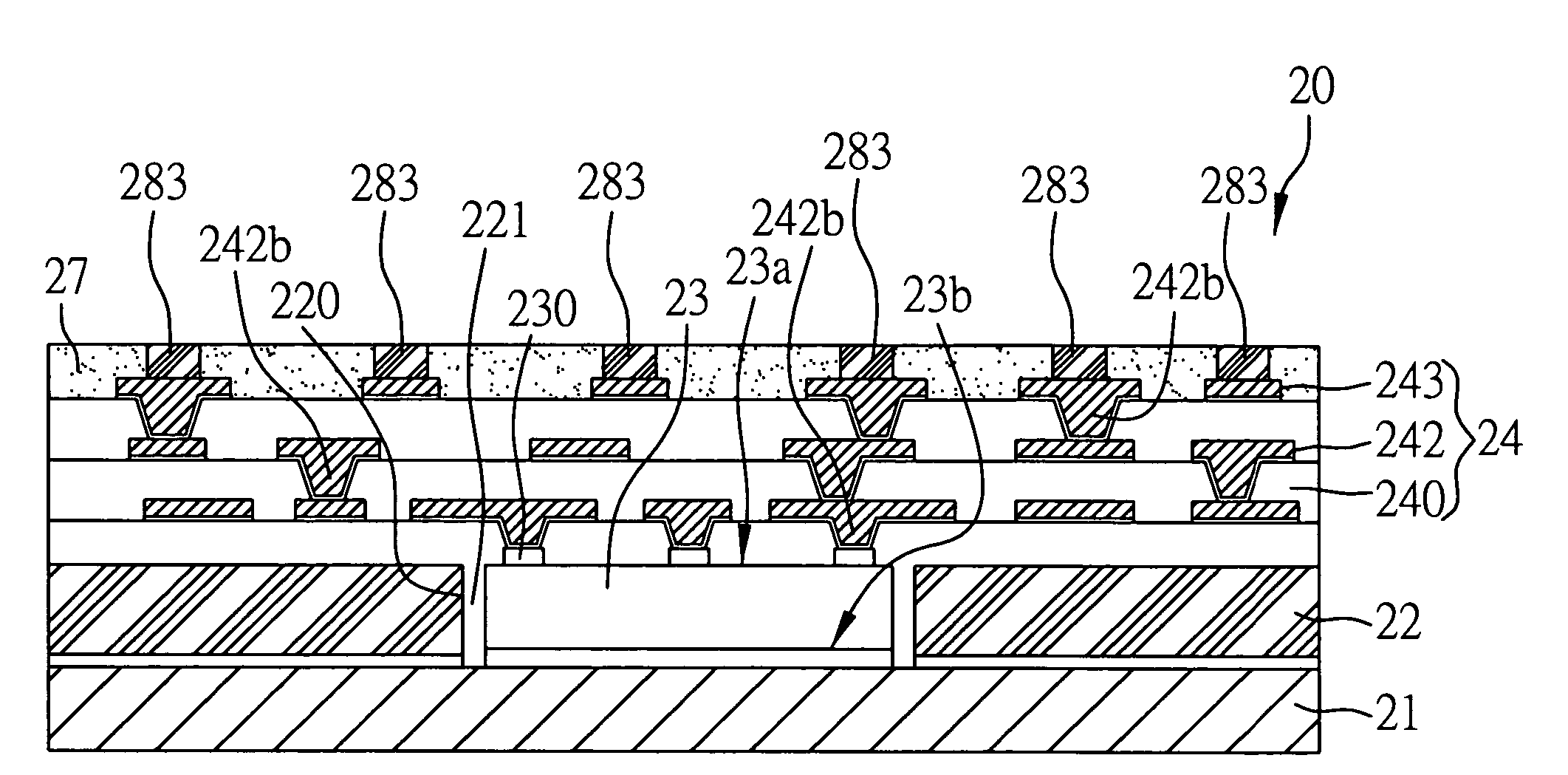 Method for fabricating thermally enhanced semiconductor device