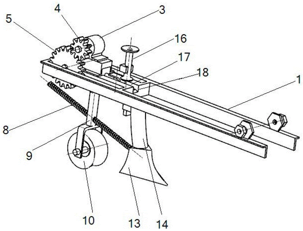 push rod seed meter