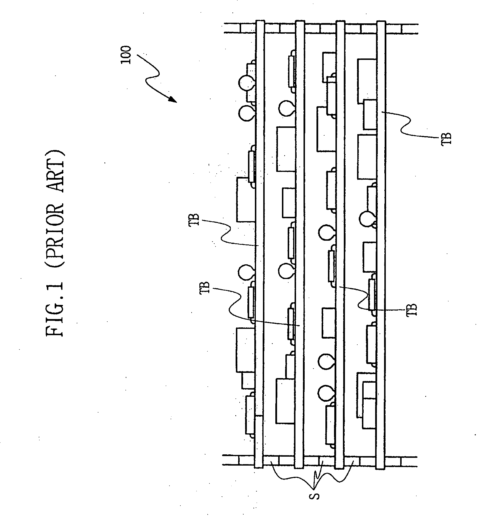 Multilayer type test board assembly for high-precision inspection