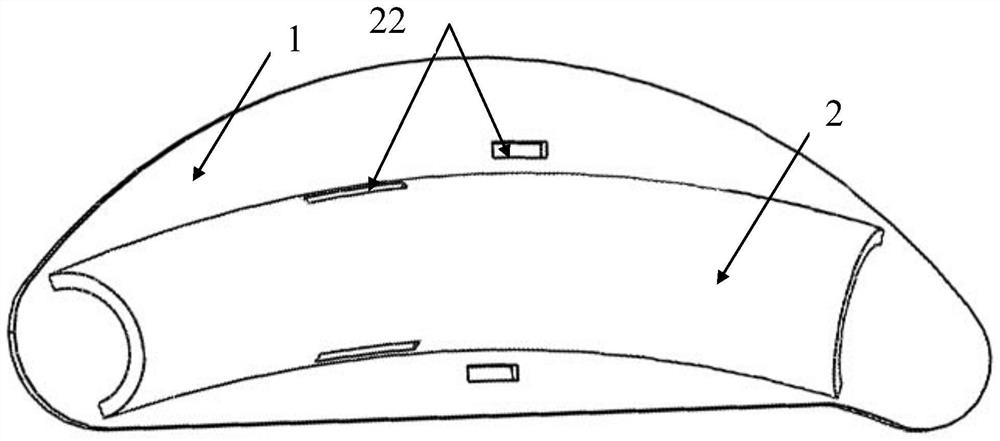 Nasal septum fixing device