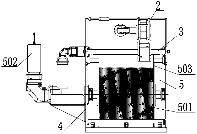 Anti-loose cable arranging device and unattended winch