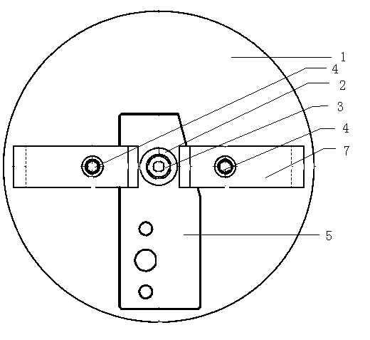 Gluing device for processing front baffle