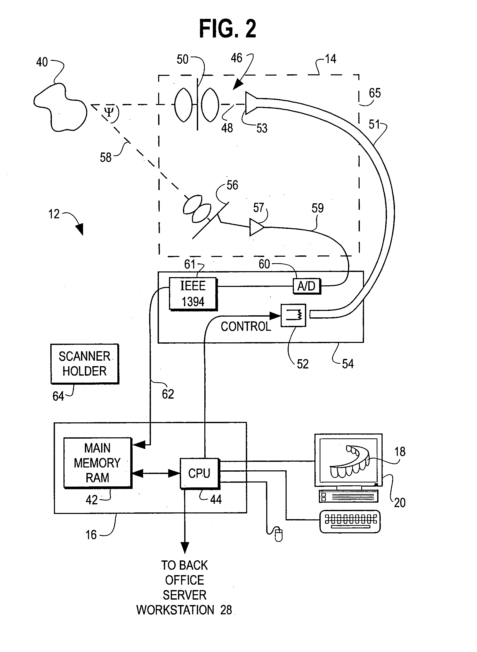 Method and workstation for generating virtual tooth models from three-dimensional tooth data