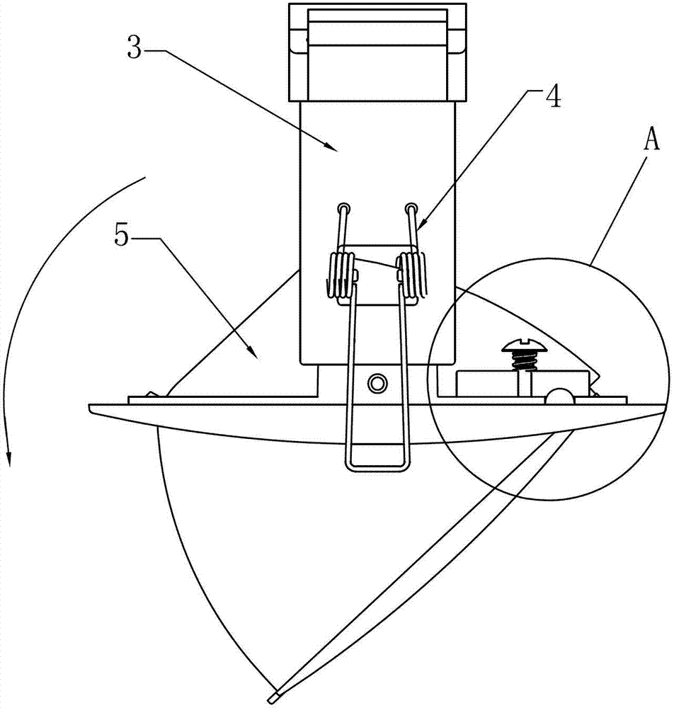 Light emitting diode (LED) lamp with adjustable irradiation angles