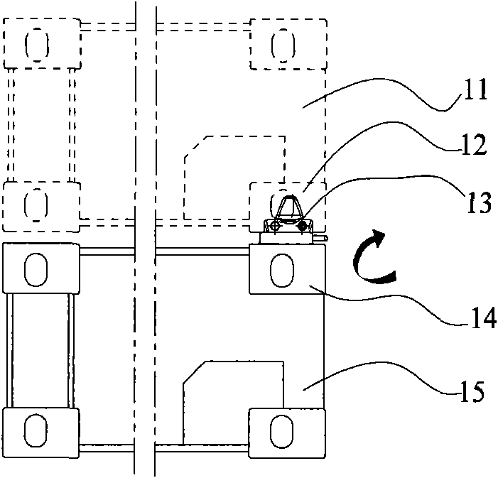 Bench type container