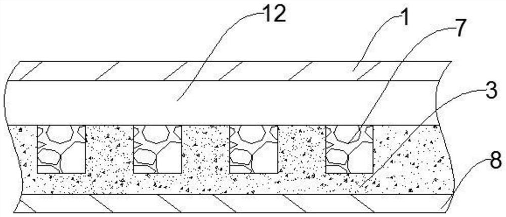 Road widening construction method for high and steep slopes