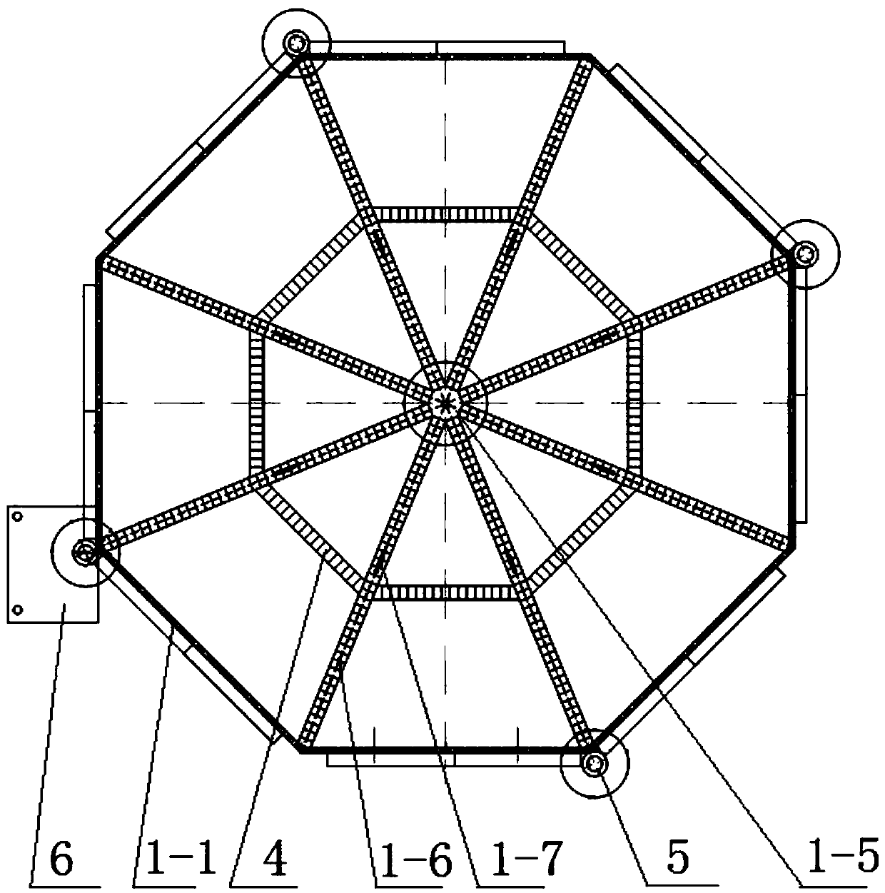 Guiderail type typhoon-resistant deep water cultivation intelligent net cage