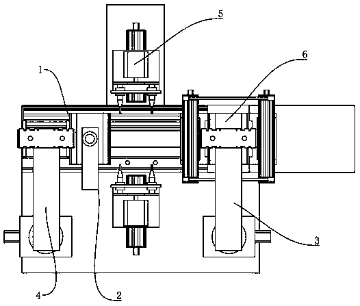 Synchronous drilling equipment for two ends of housing of pneumatic actuator