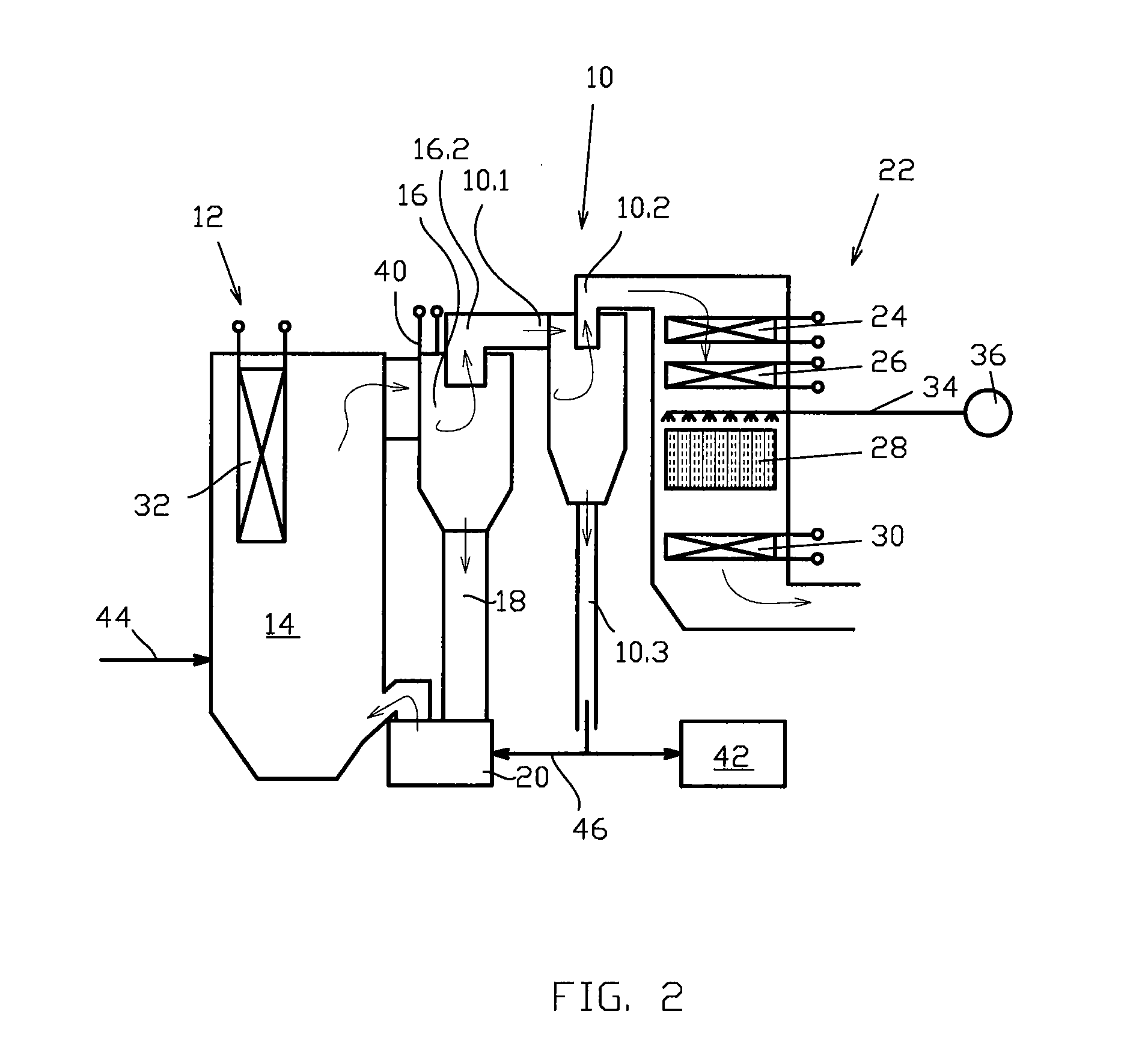 Circulating Fluidized Bed Combustor and a Method of Operating a Circulating Fluidized Bed Combustor