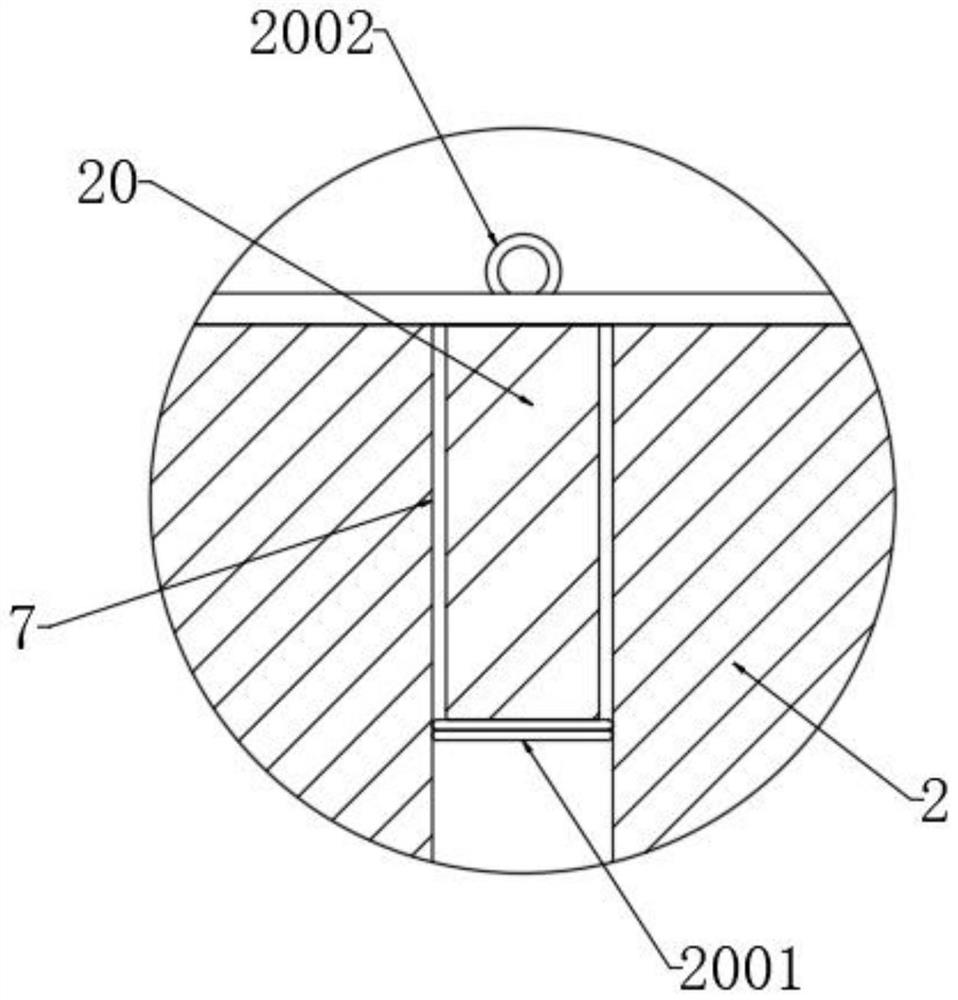 Internal decontamination type cone crusher for mine