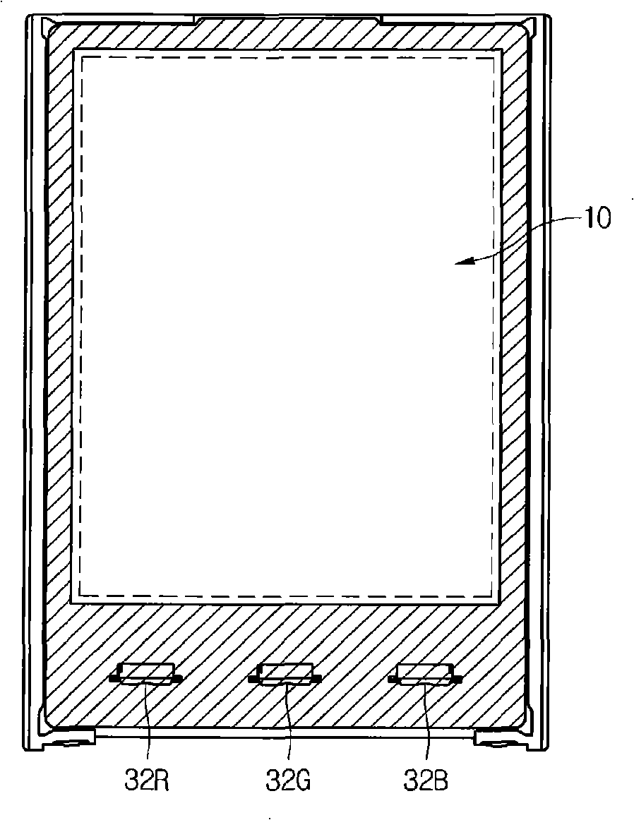 Light emitting diode package and driving method thereof