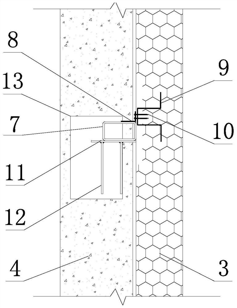 A kind of thermal insulation structure and construction method of ski resort with cavity structure