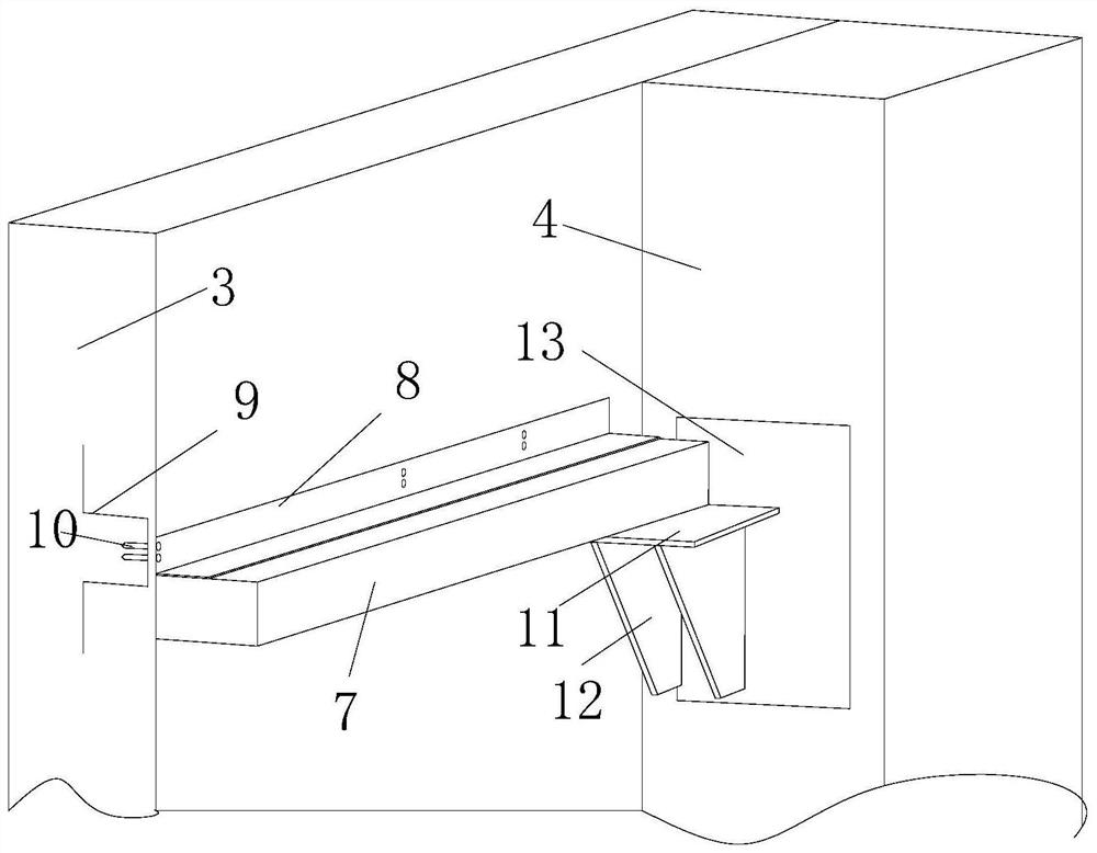 A kind of thermal insulation structure and construction method of ski resort with cavity structure