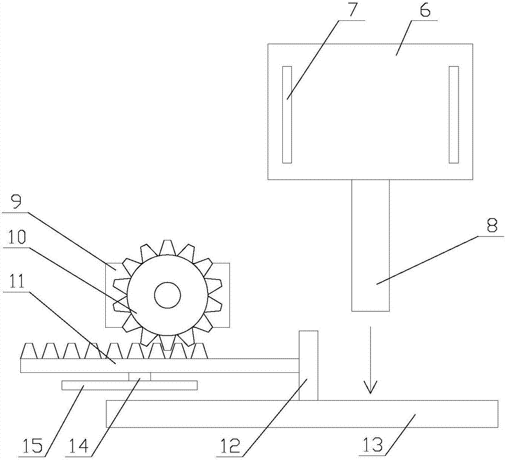 Intelligent robot having function of separating chestnut peel and based on Internet of things