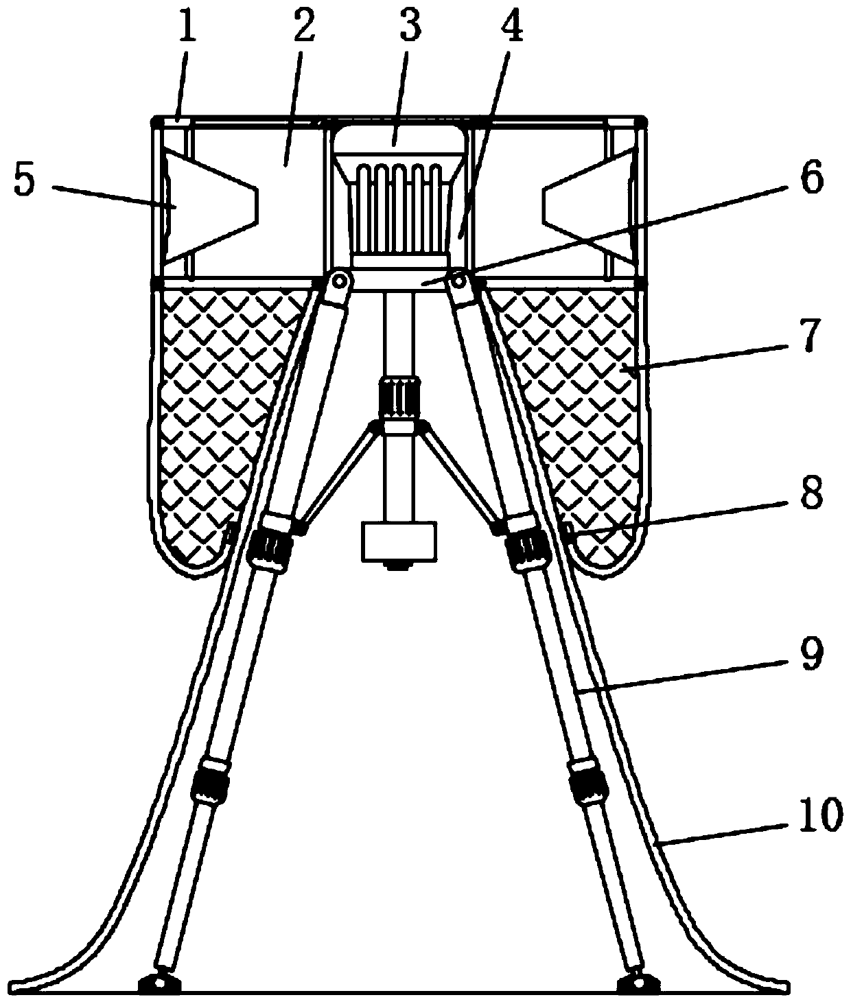 Portable live moth trapping device