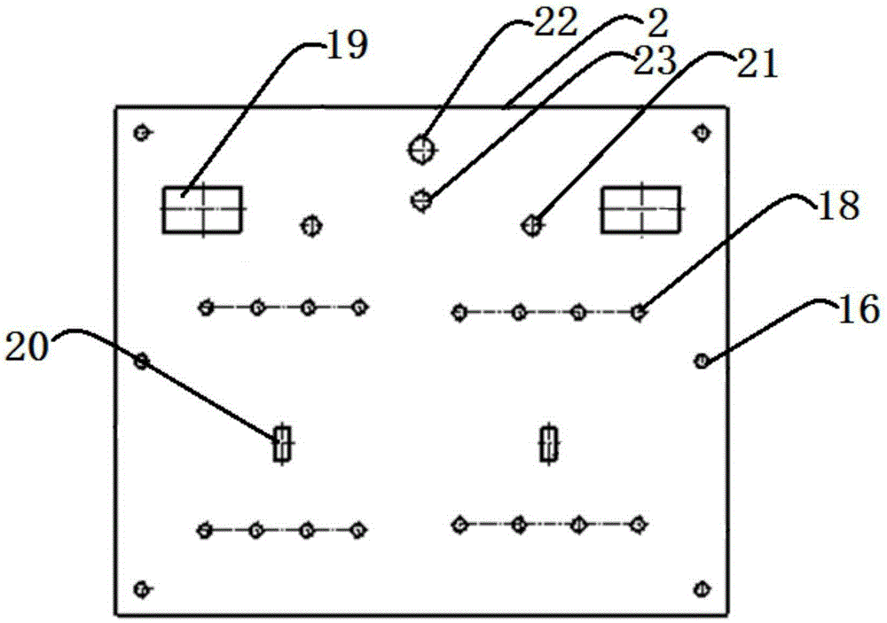 Multi-station residual current test connection device