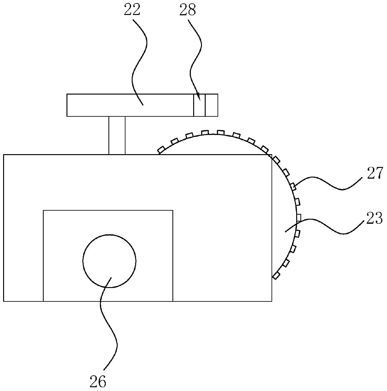 Tire electronic tag production device and method thereof