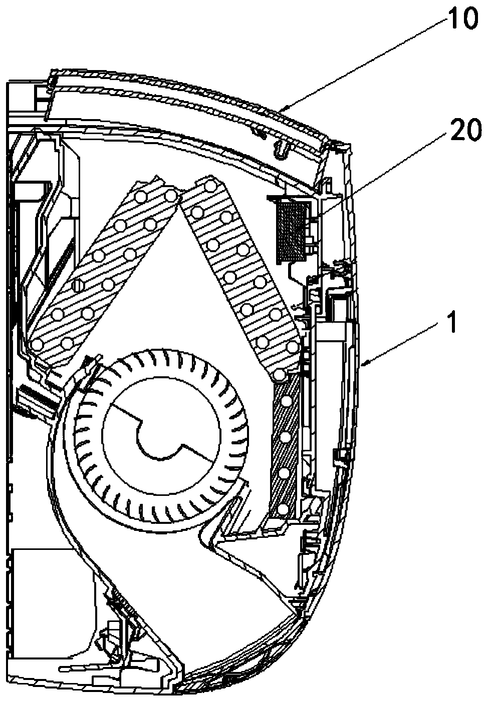 A filter life monitoring method, device, storage medium and air outlet equipment