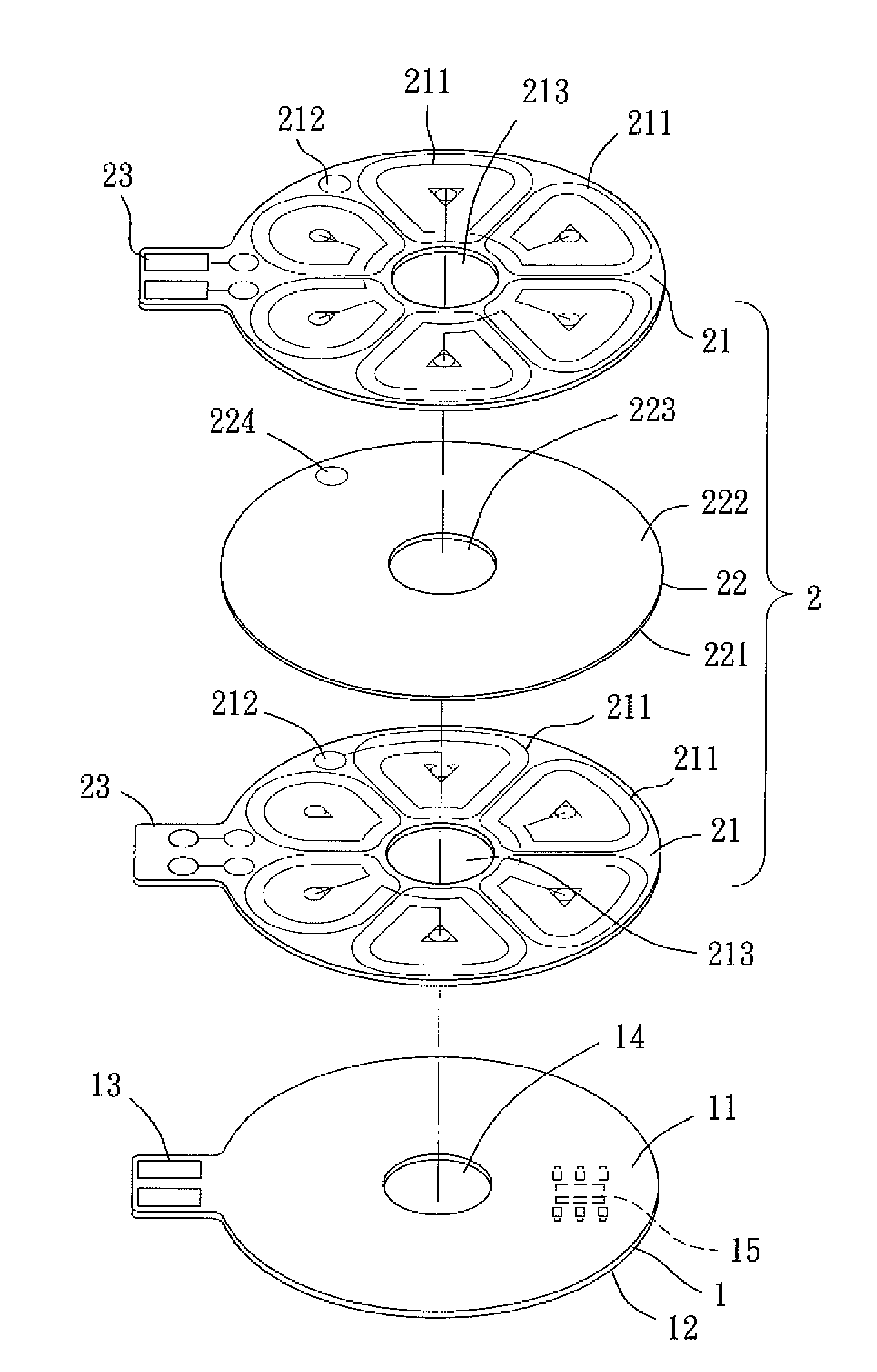 Coil unit for motor stator