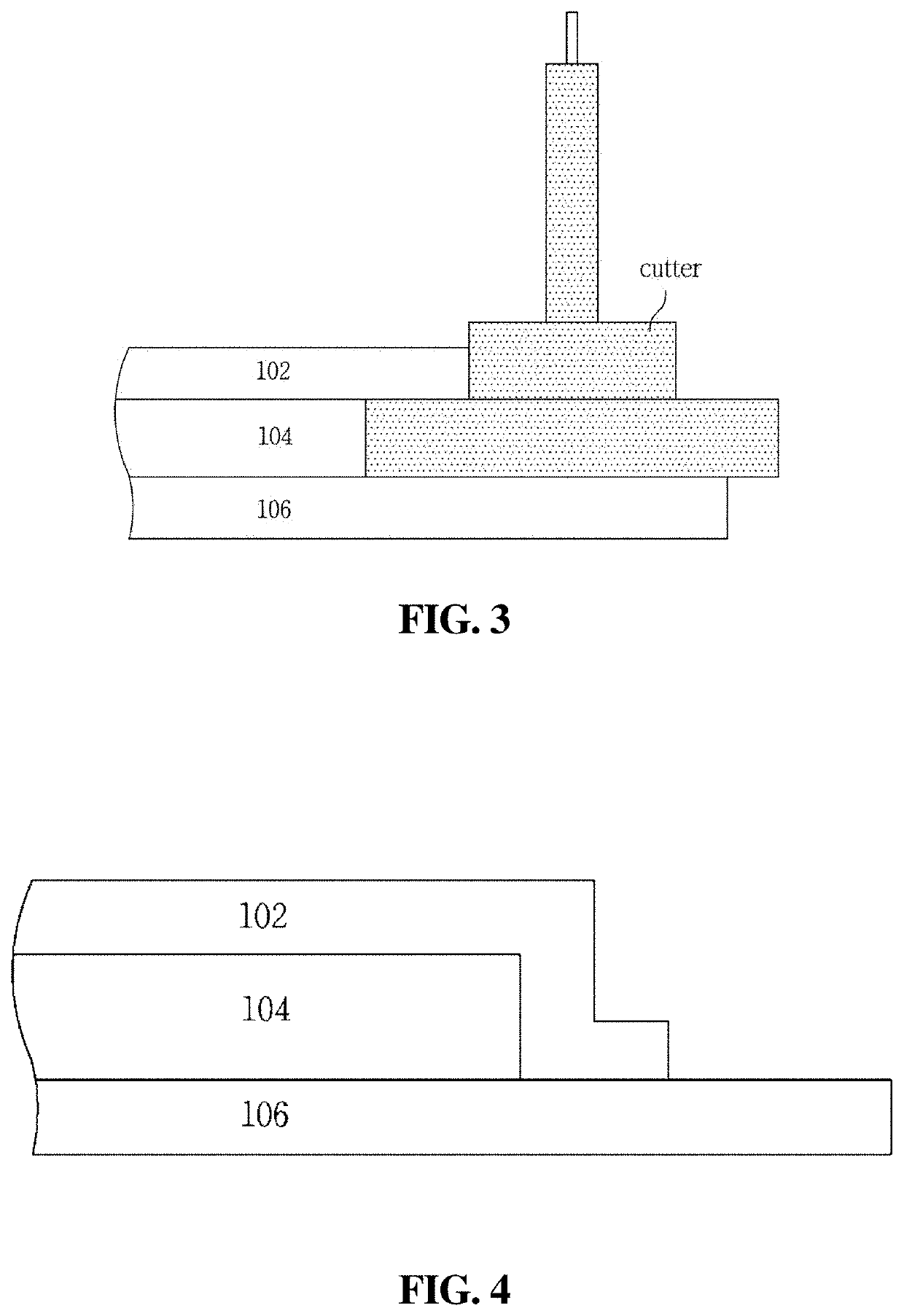 Press forming method for composite material