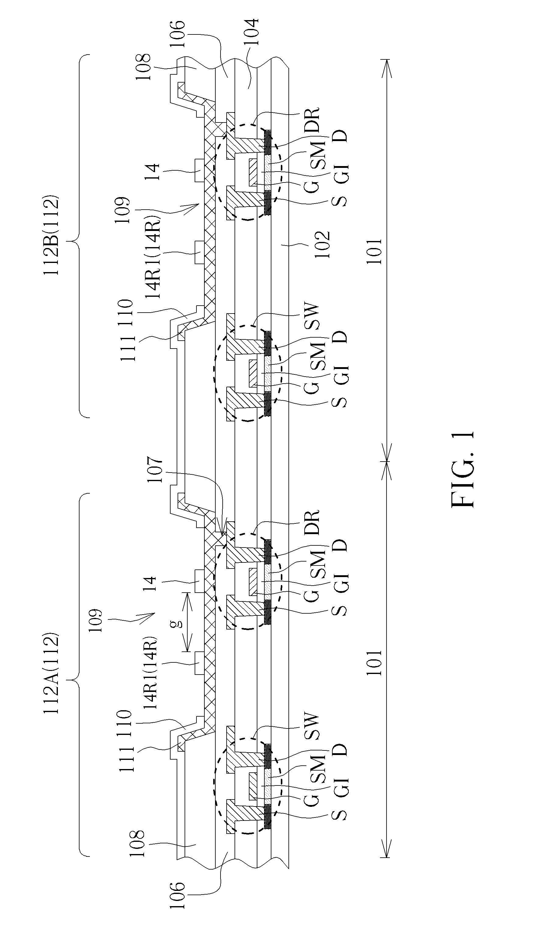 Display panel and repairing method thereof