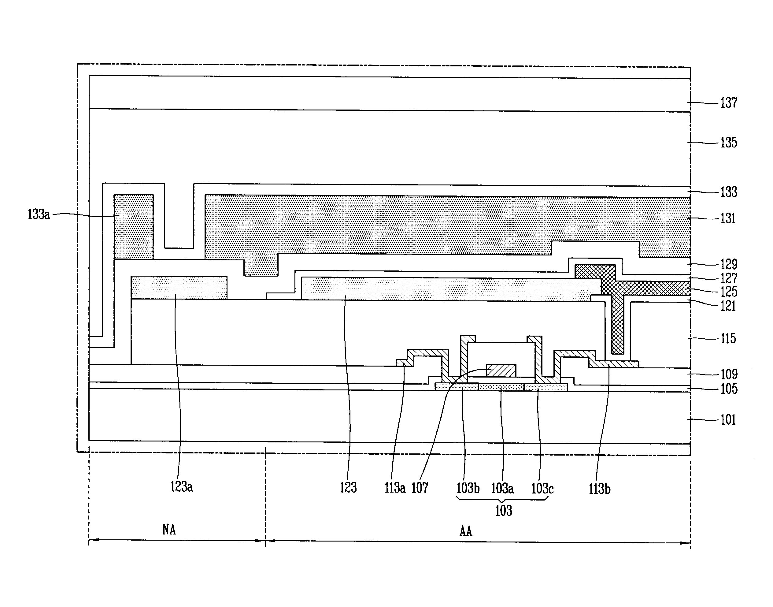 Flexible organic electroluminescent device and method for fabricating the same