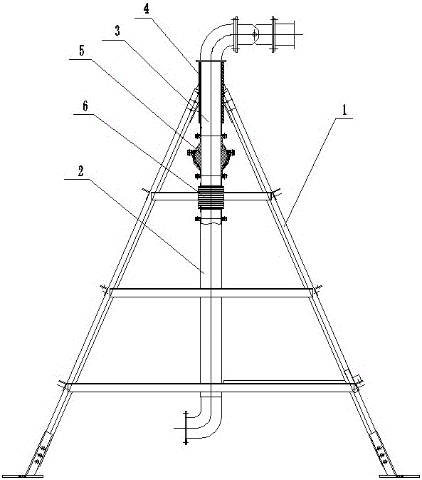 A central shaft sealing device for a circular sprinkler irrigation machine