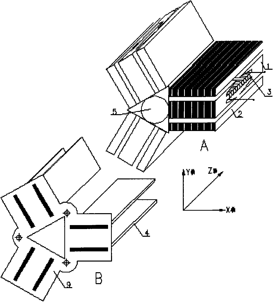 Multipath magnetic circuit unit lamellar permanent-magnet linear oscillating motor