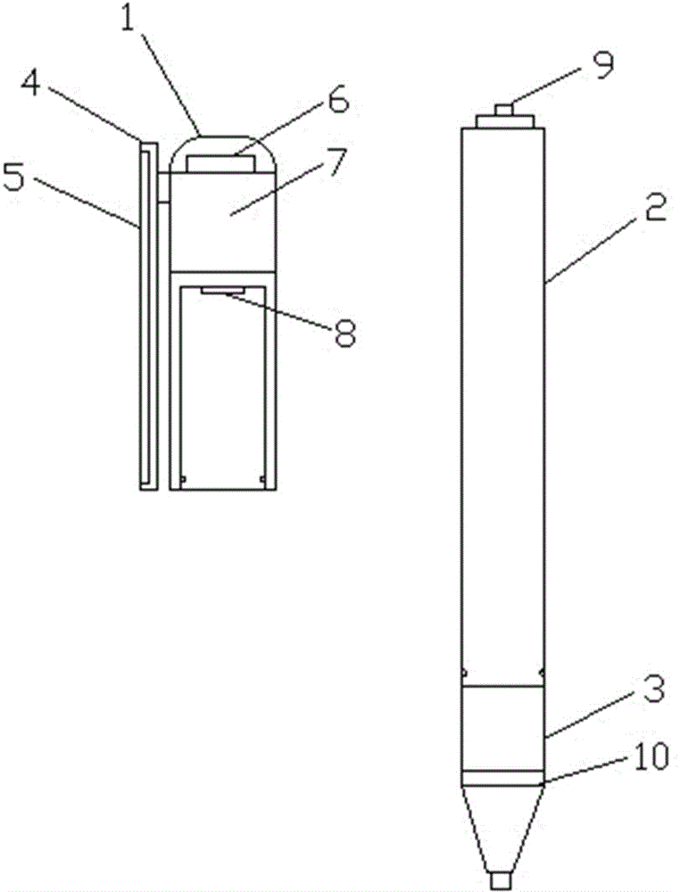 Solar luminous pen