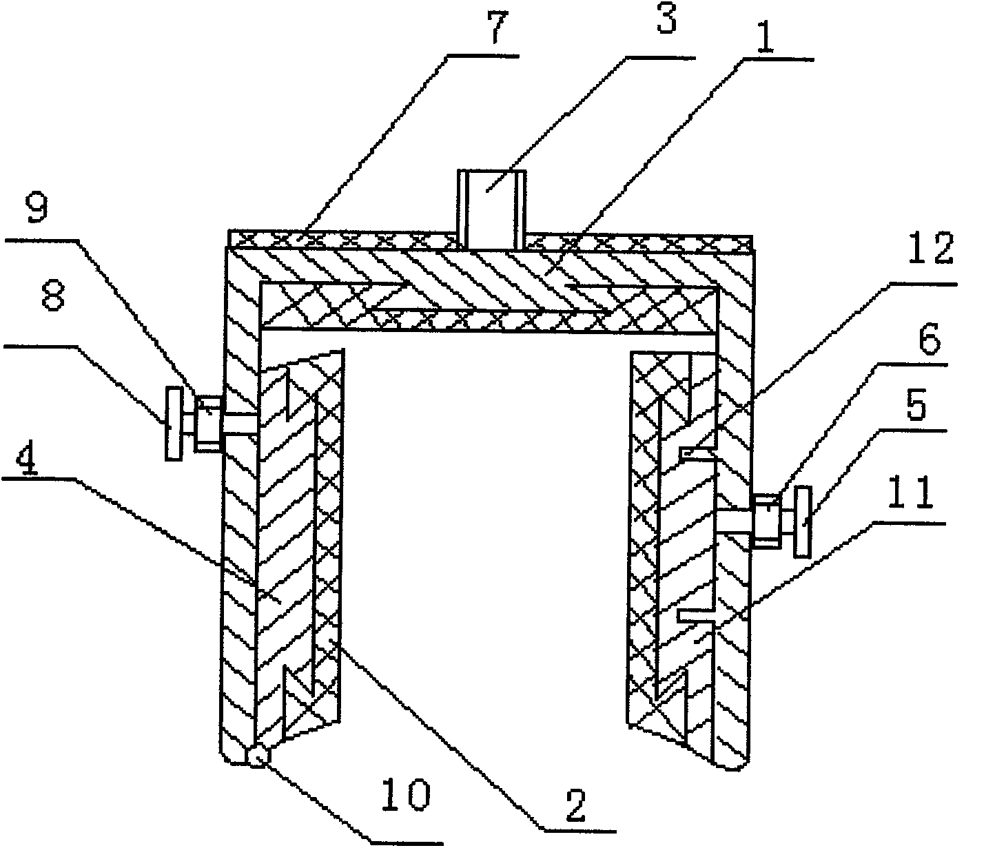 In-vehicle bird-shooting fixing support