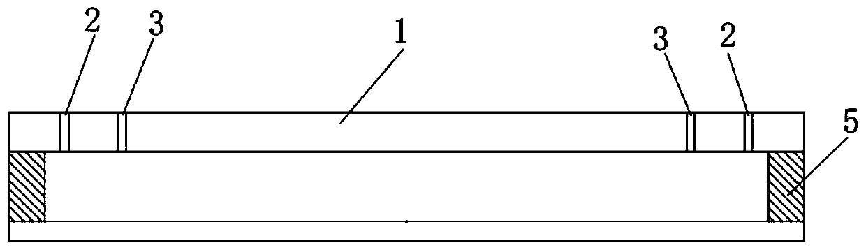 Hollow slab cavity plugging method