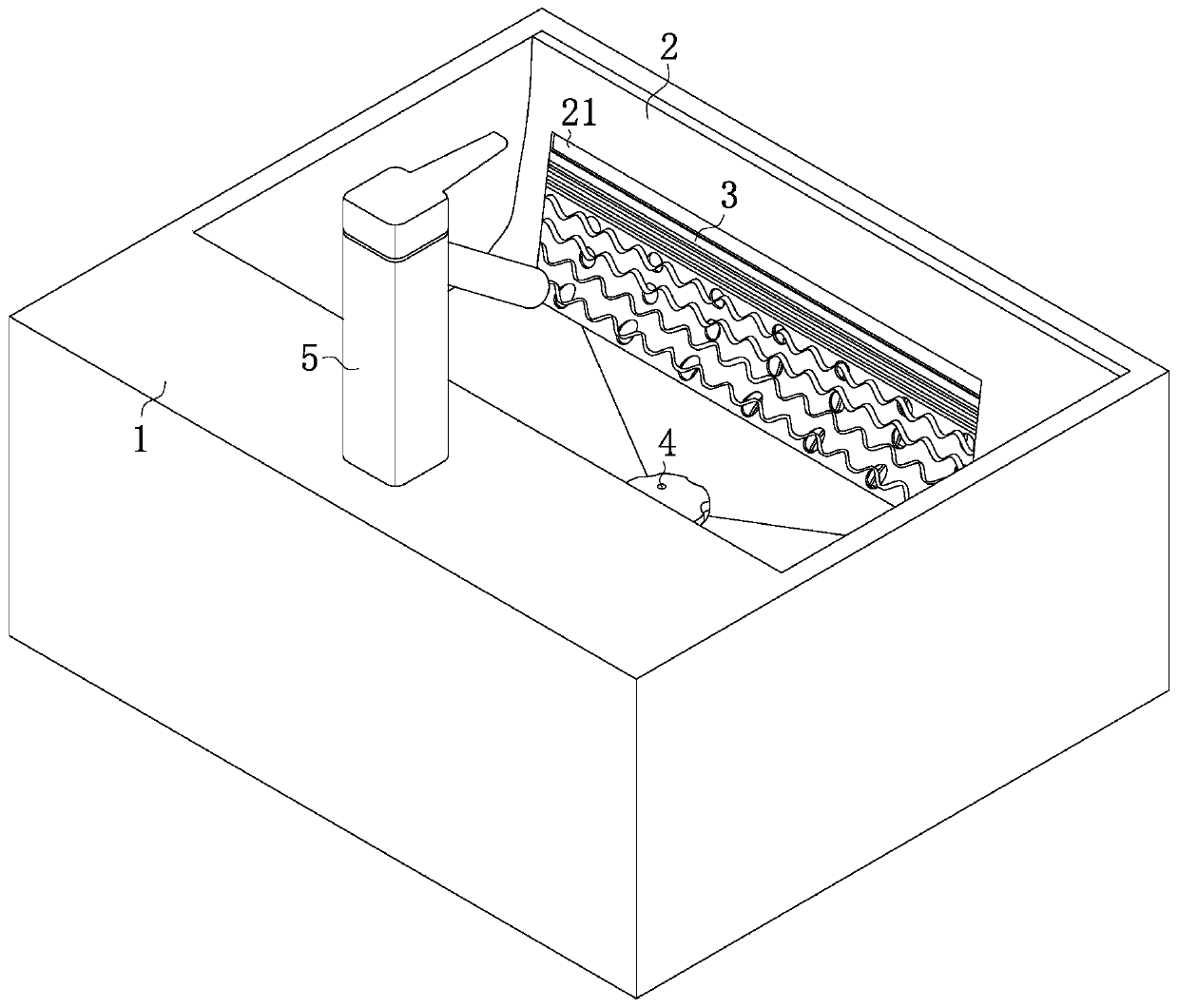 Splash-proof wash basin