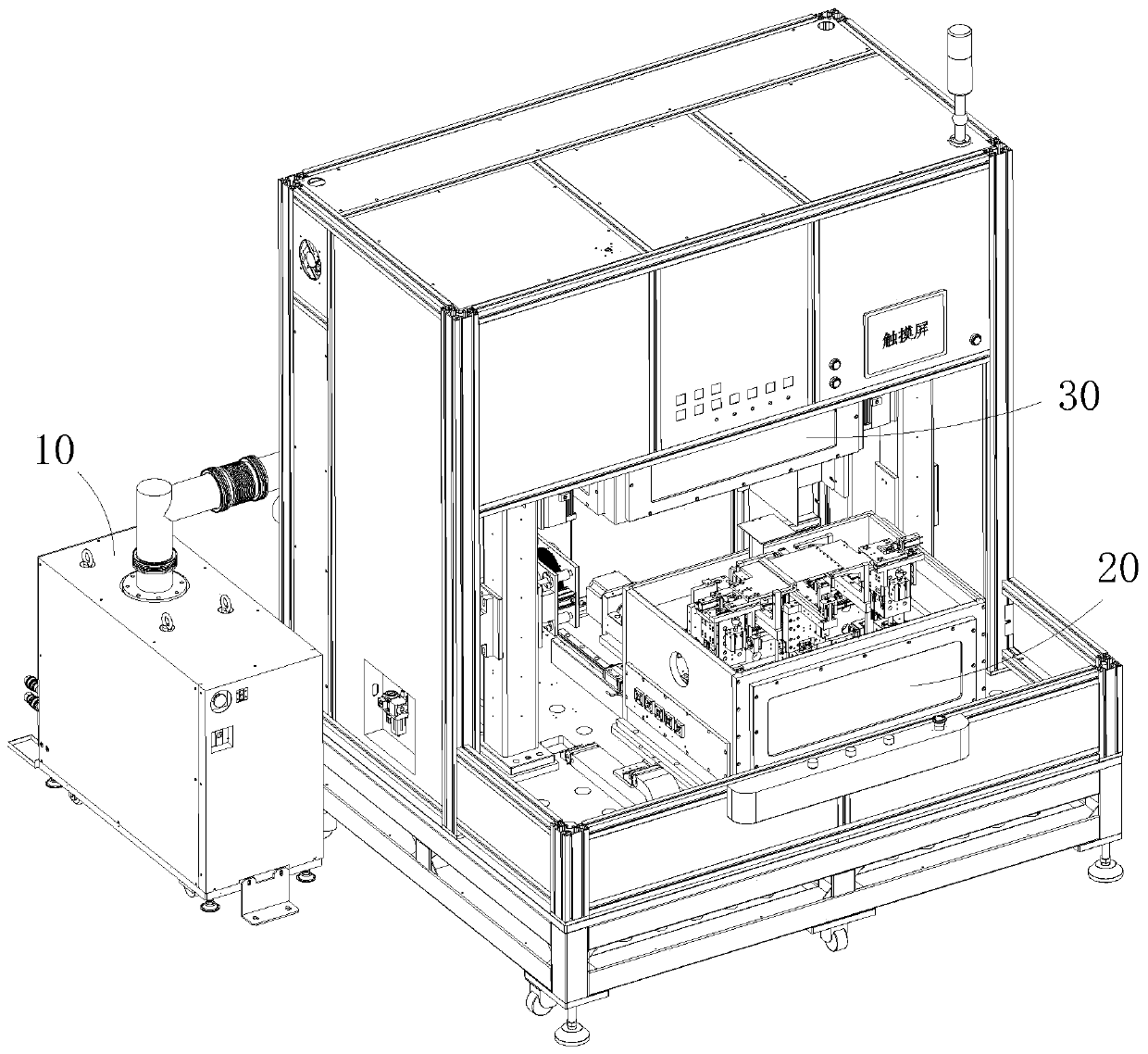 3D vacuum roller laminating equipment for flexible screen