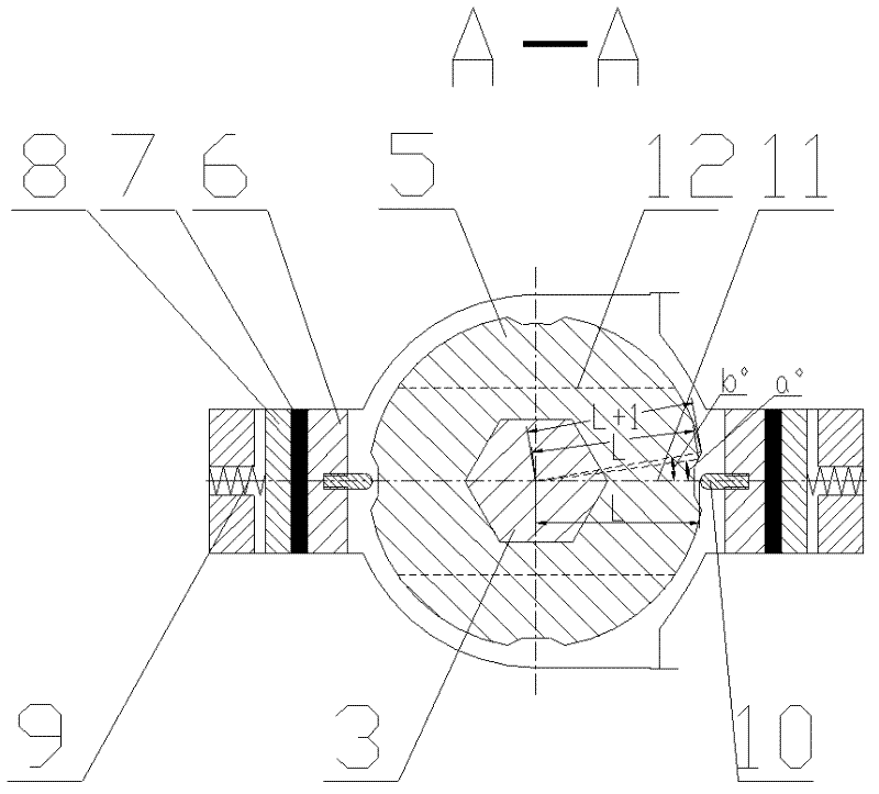 Ball valve with low-wear seal surface