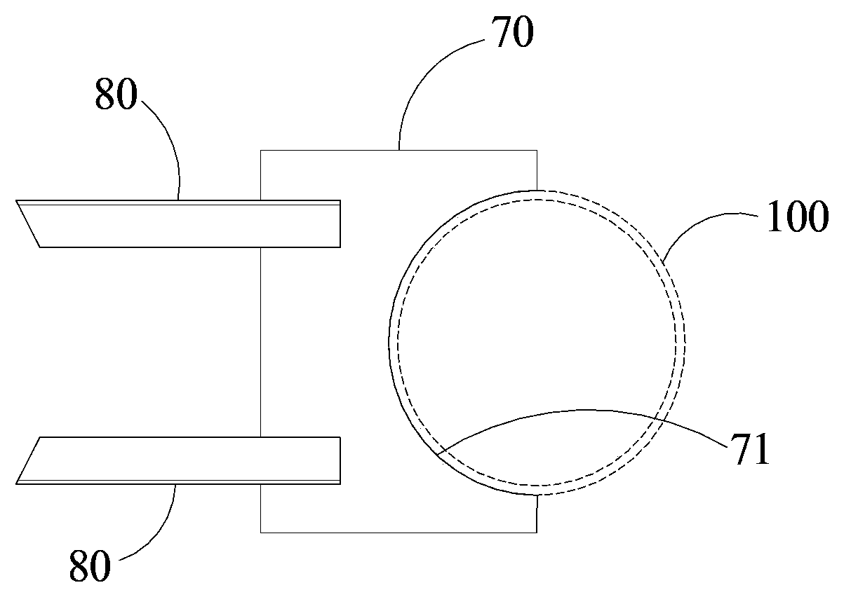 Horizontal double-layer buried storage tank