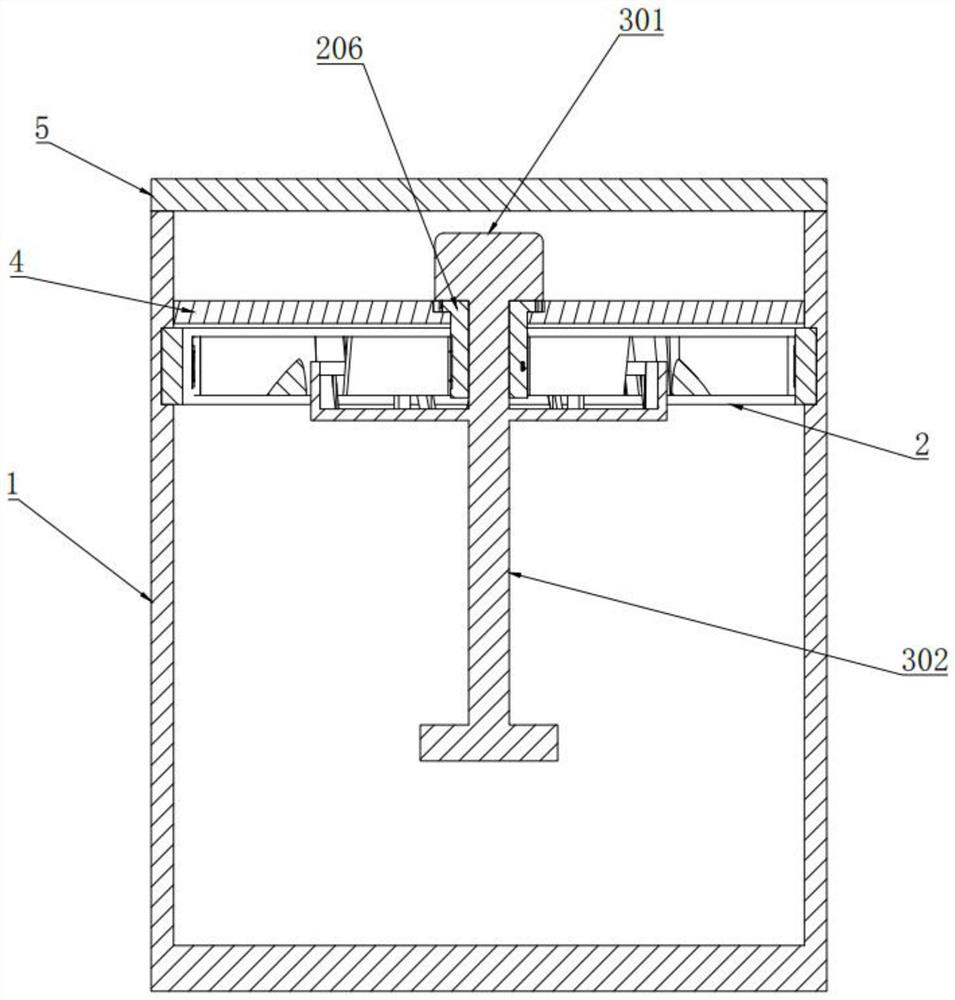 Automatic crust breaking device for top floating slags of marsh gas fermentation tank