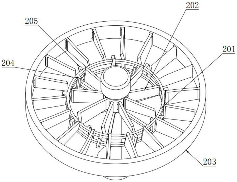 Automatic crust breaking device for top floating slags of marsh gas fermentation tank