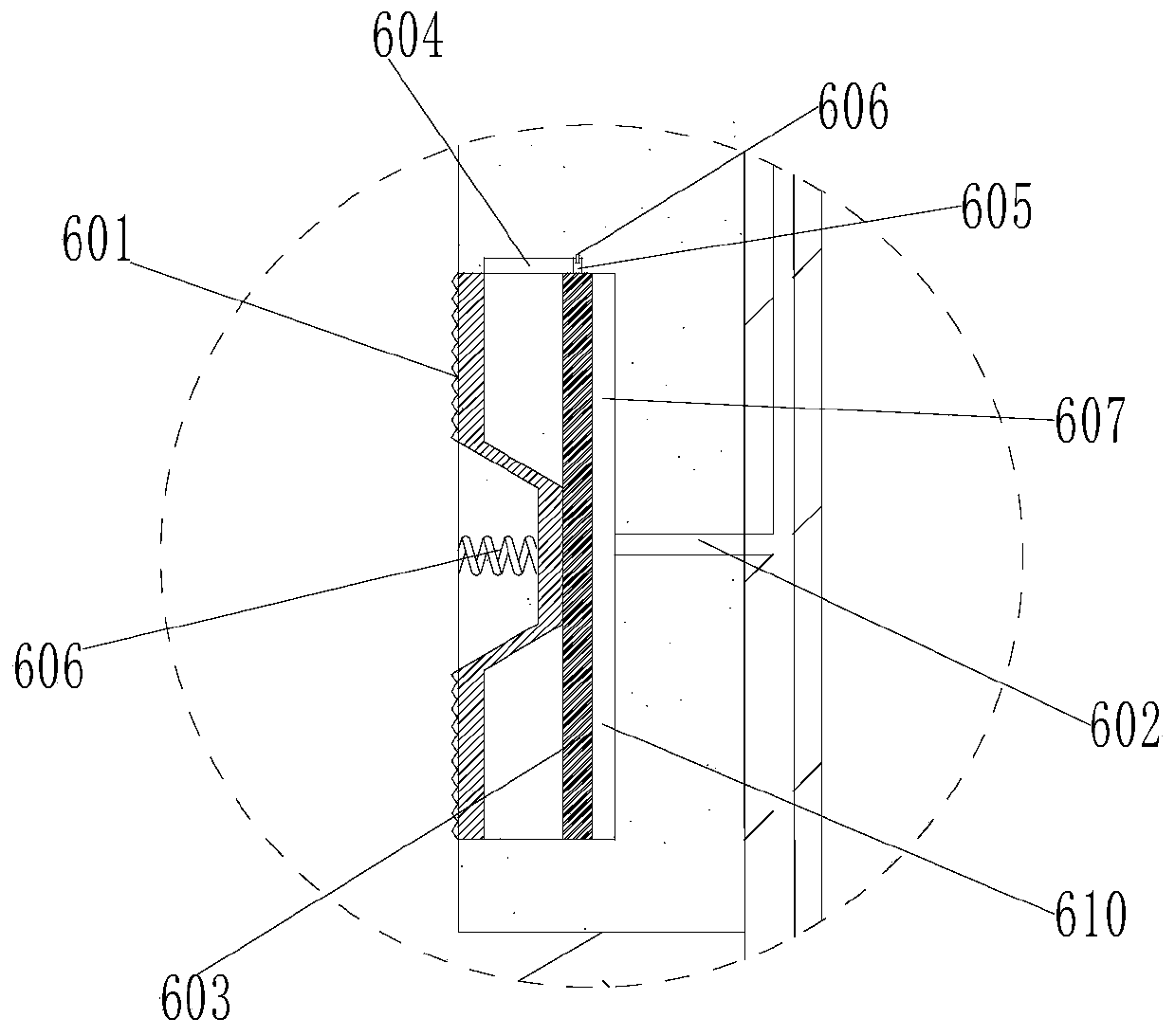 High-temperature and high-pressure resistant multi-stage fracturing acidizing packer