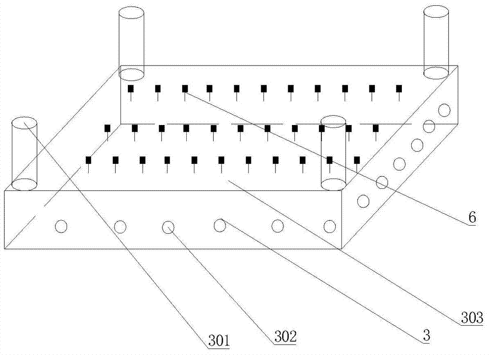 Device and method for physically and quantitatively simulating oil-gas migration path in real time in on-line manner