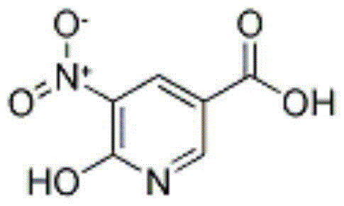 A kind of synthetic method of 6-hydroxy-5-nitronicotinic acid and its separation and purification method