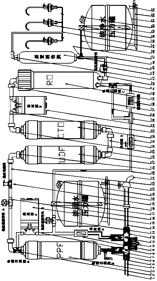 Zero discharge water purifier